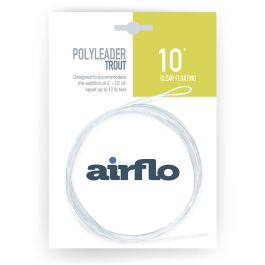 Airflo Trout Polyleader 10 Foot ALL SINK RATES Free Shipping Options 