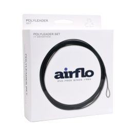 Airflo Trout or Salmon Polyleader Set with FREE Wallet 